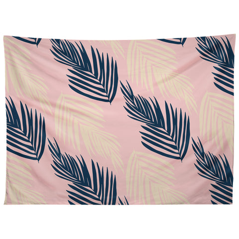 SunshineCanteen Pink Palms Tapestry