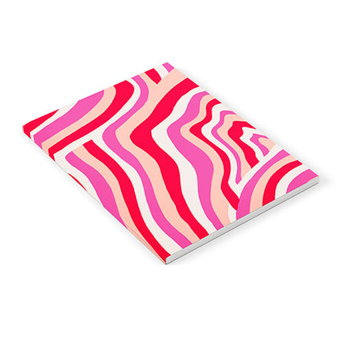 SunshineCanteen pink zebra stripes Notebook