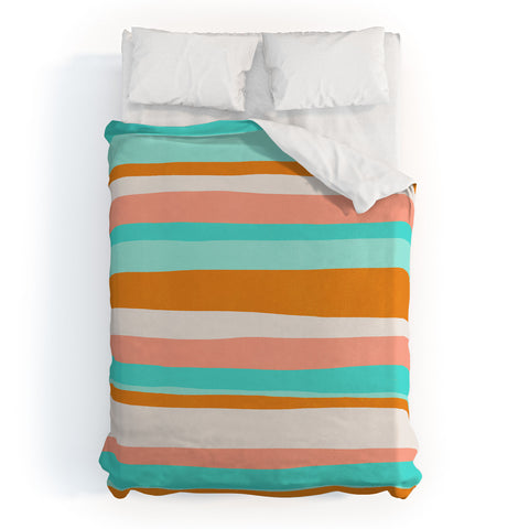 SunshineCanteen popsicles in the sun Duvet Cover