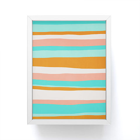 SunshineCanteen popsicles in the sun Framed Mini Art Print