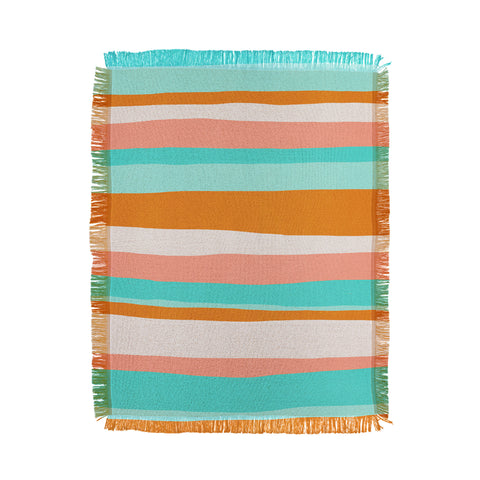 SunshineCanteen popsicles in the sun Throw Blanket