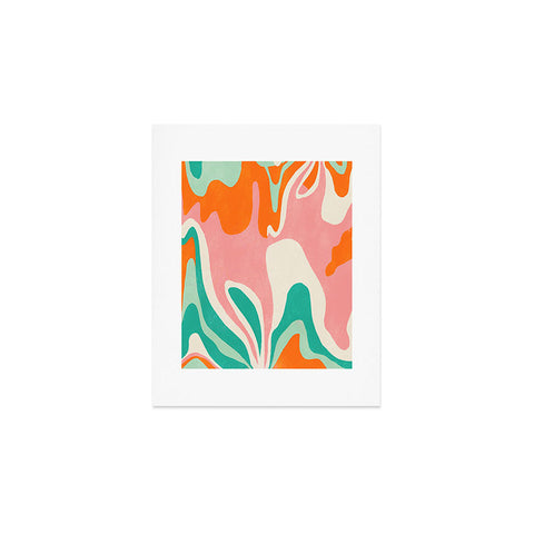 SunshineCanteen psychedelic fleurs Art Print