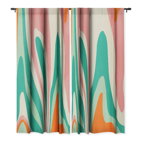 SunshineCanteen psychedelic fleurs Blackout Non Repeat