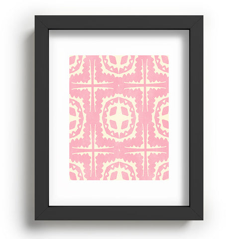 SunshineCanteen sayulita pink Recessed Framing Rectangle