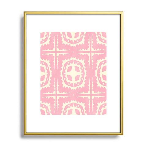 SunshineCanteen sayulita pink Metal Framed Art Print