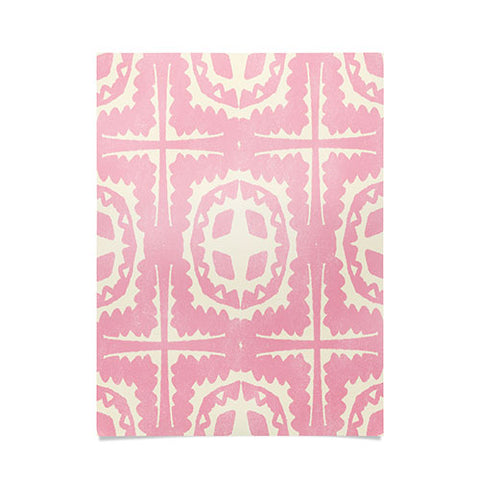 SunshineCanteen sayulita pink Poster