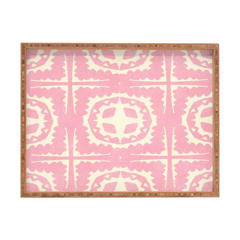 SunshineCanteen sayulita pink Rectangular Tray