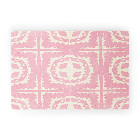 SunshineCanteen sayulita pink Welcome Mat