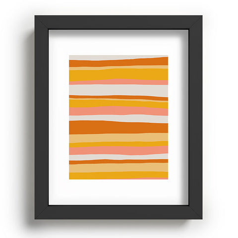 SunshineCanteen sedona stripes Recessed Framing Rectangle