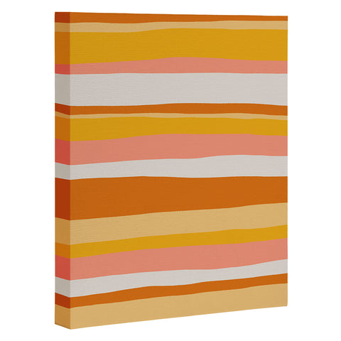 SunshineCanteen sedona stripes Art Canvas