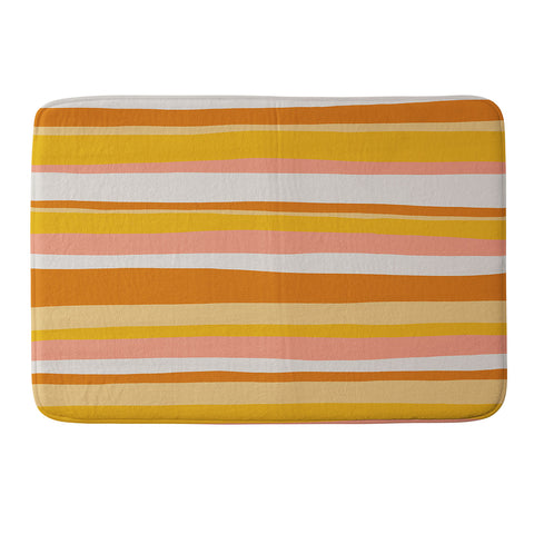 SunshineCanteen sedona stripes Memory Foam Bath Mat