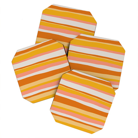 SunshineCanteen sedona stripes Coaster Set