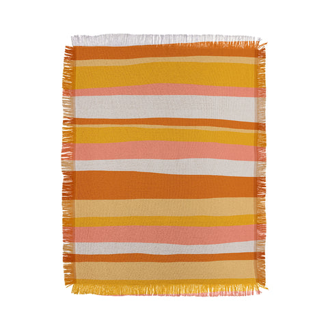 SunshineCanteen sedona stripes Throw Blanket