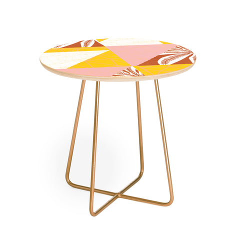 SunshineCanteen south beach tiles Round Side Table