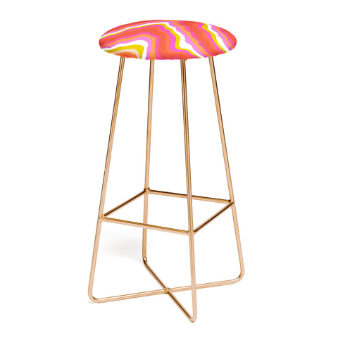 SunshineCanteen summer of love 1969 Bar Stool