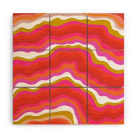 SunshineCanteen summer of love 1969 Wood Wall Mural