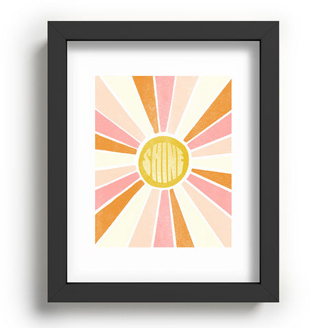 SunshineCanteen sundial shine Recessed Framing Rectangle