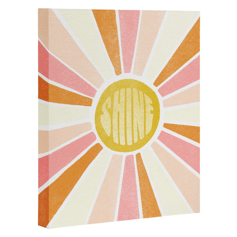 SunshineCanteen sundial shine Art Canvas