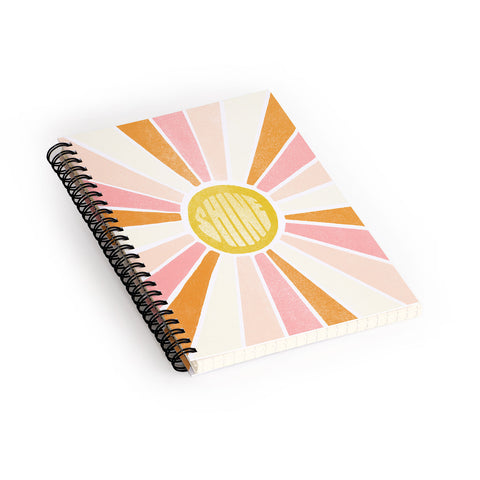 SunshineCanteen sundial shine Spiral Notebook