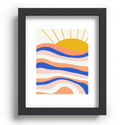 SunshineCanteen sunrise surf Recessed Framing Rectangle