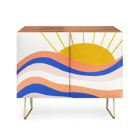 SunshineCanteen sunrise surf Credenza