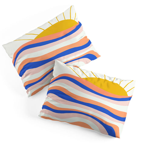 SunshineCanteen sunrise surf Pillow Shams