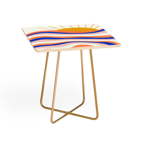 SunshineCanteen sunrise surf Side Table