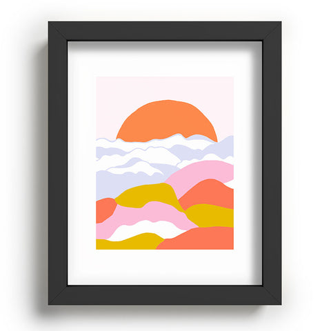 SunshineCanteen sunshine above the clouds Recessed Framing Rectangle