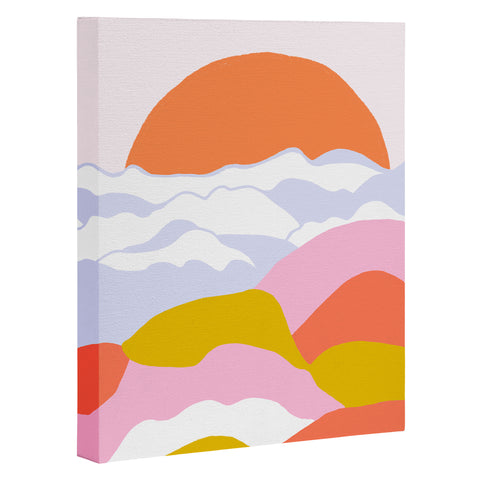 SunshineCanteen sunshine above the clouds Art Canvas