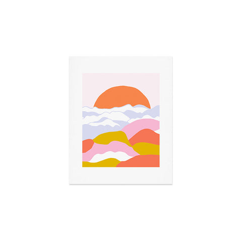 SunshineCanteen sunshine above the clouds Art Print