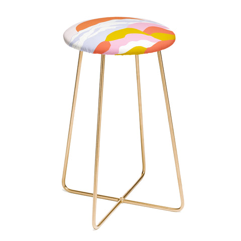 SunshineCanteen sunshine above the clouds Counter Stool