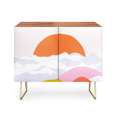 SunshineCanteen sunshine above the clouds Credenza