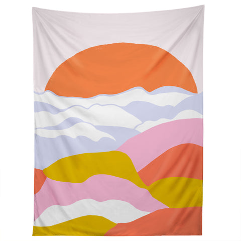SunshineCanteen sunshine above the clouds Tapestry