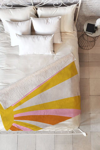 SunshineCanteen Sunshine Love Fleece Throw Blanket