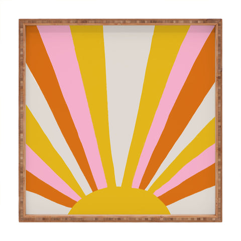 SunshineCanteen Sunshine Love Square Tray