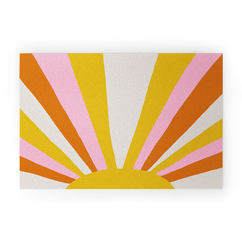 SunshineCanteen Sunshine Love Welcome Mat