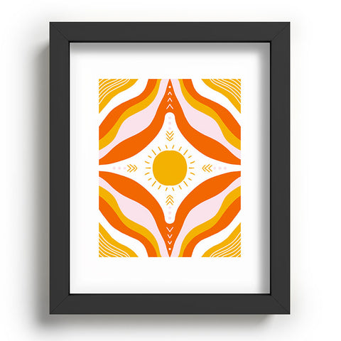 SunshineCanteen sunshine mandala Recessed Framing Rectangle