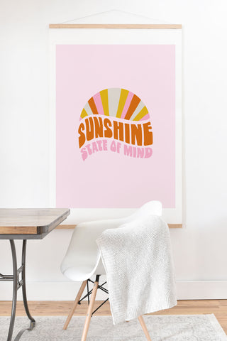 SunshineCanteen sunshine rainbow Art Print And Hanger