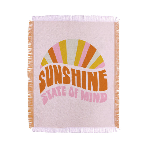 SunshineCanteen sunshine rainbow Throw Blanket