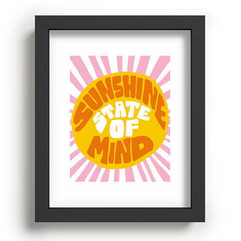 SunshineCanteen sunshine vibes Recessed Framing Rectangle