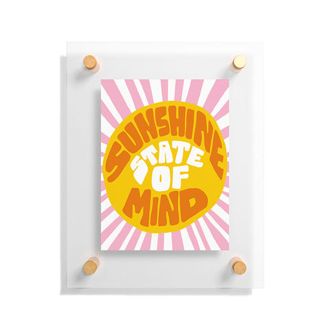 SunshineCanteen sunshine vibes Floating Acrylic Print