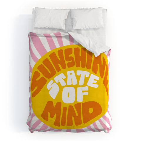 SunshineCanteen sunshine vibes Duvet Cover