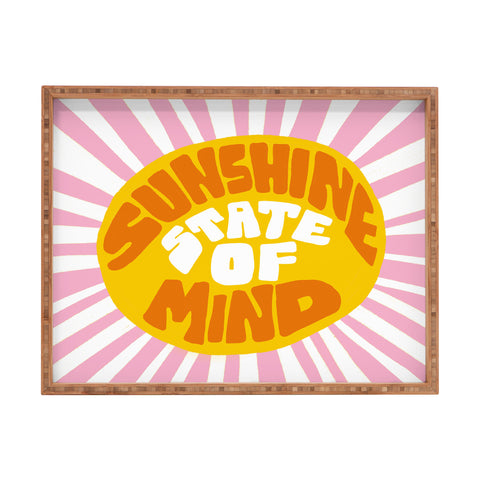 SunshineCanteen sunshine vibes Rectangular Tray