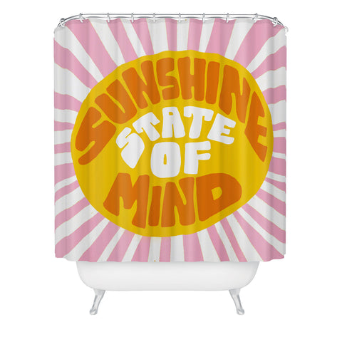 SunshineCanteen sunshine vibes Shower Curtain