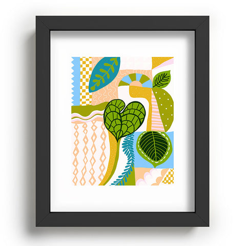 SunshineCanteen tropical boho vibes Recessed Framing Rectangle