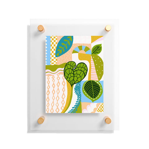 SunshineCanteen tropical boho vibes Floating Acrylic Print