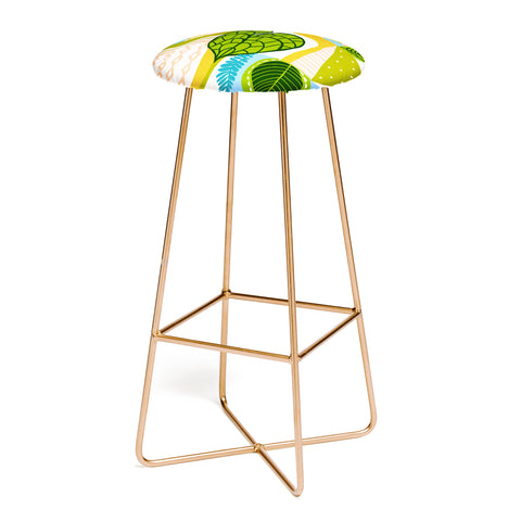 SunshineCanteen tropical boho vibes Bar Stool