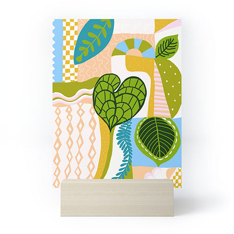 SunshineCanteen tropical boho vibes Mini Art Print