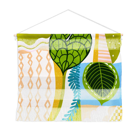 SunshineCanteen tropical boho vibes Wall Hanging Landscape