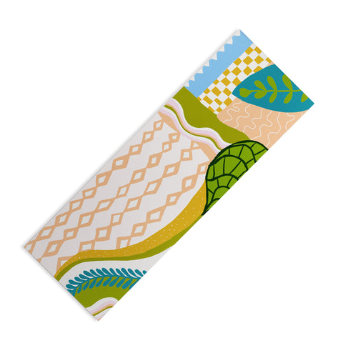 SunshineCanteen tropical boho vibes Yoga Mat
